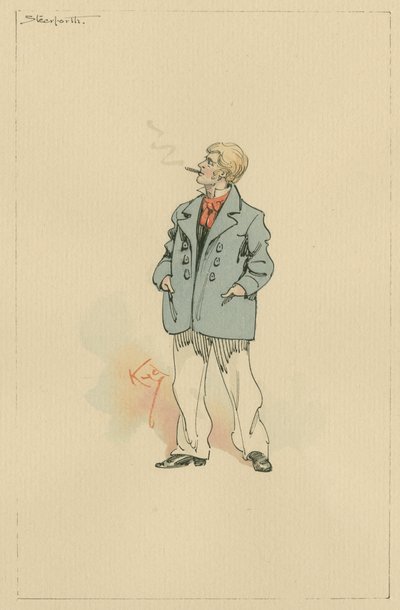 James Steerforth by Joseph Clayton Clarke